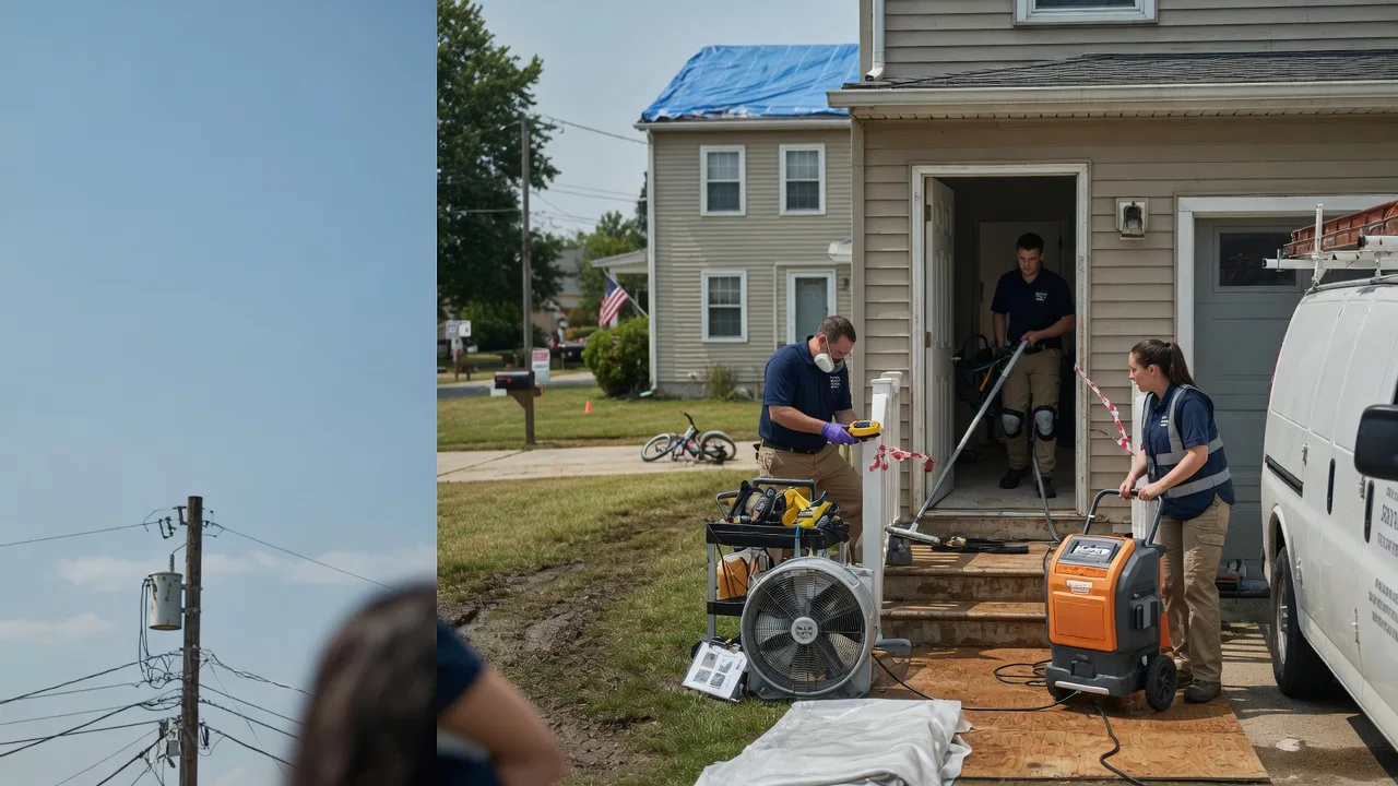 Water Damage Repair in North Bend, PA near me